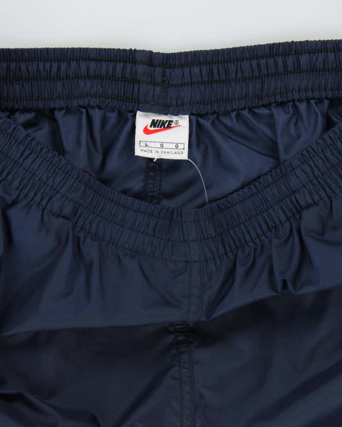 Men's Nike Navy Blue Tracksuit Bottoms - L