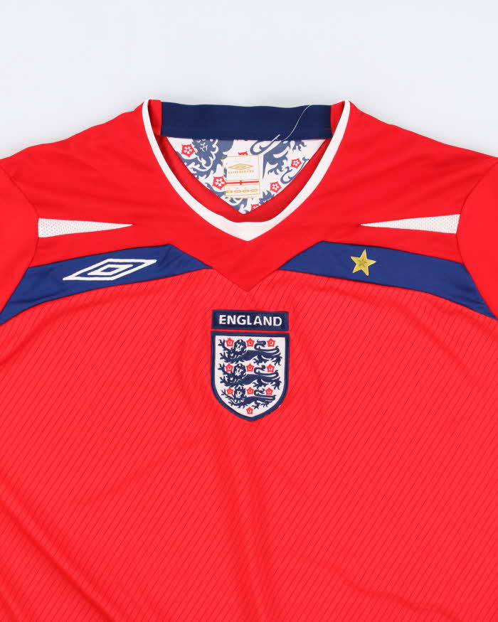 MAILLOT DE FOOTBALL Angleterre 2006-2008 Extérieur Umbro #4 Gerrard taille... EUR 41,39 - FR MAILLOT DE FOOTBALL Angleterre 2006-2008 Extérieur Umbro #4 Gerrard taille... EUR 41,39 - FR