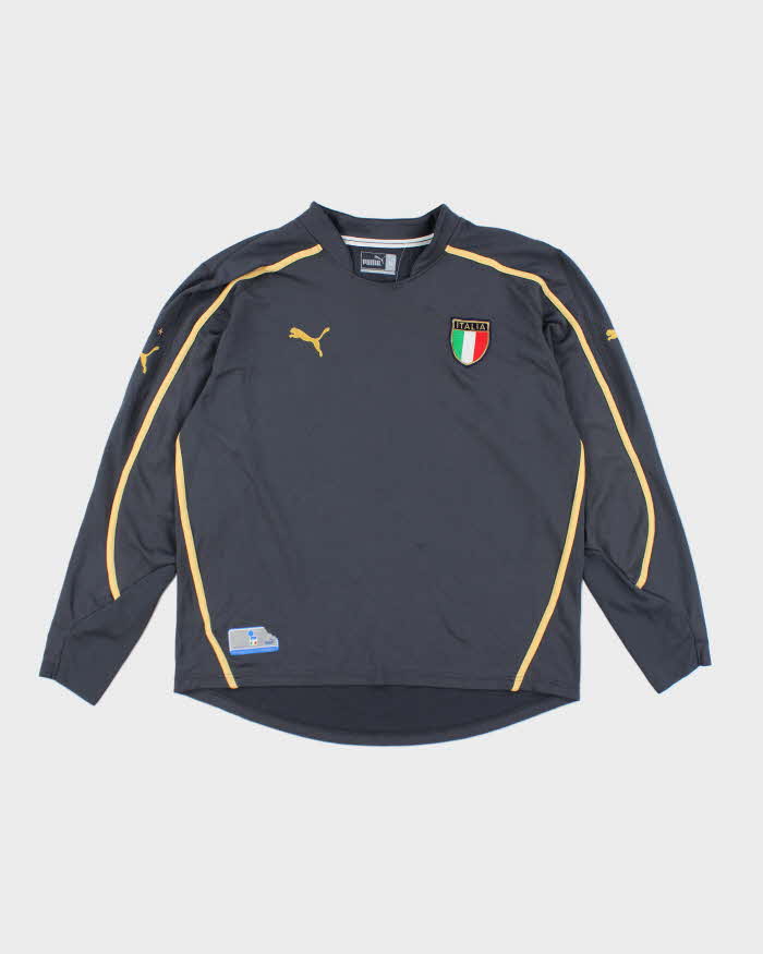 Vintage Puma Italy 03/04 International Goalkeeper Football Shirt - XL