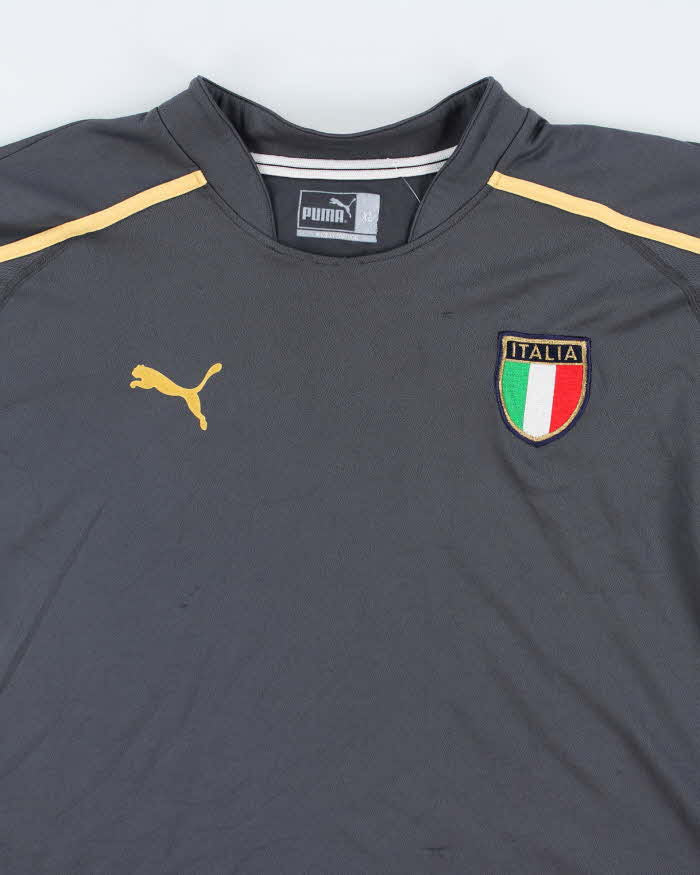 Vintage Puma Italy 03/04 International Goalkeeper Football Shirt - XL