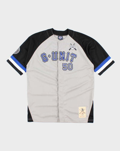 Vintage Y2K G-Unit Oversized Embroidered Baseball Jersey - L