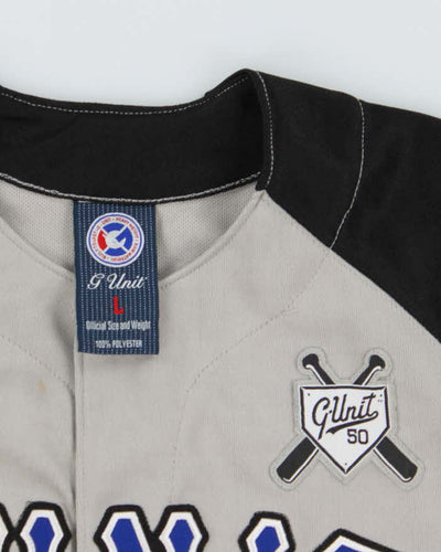 Vintage Y2K G-Unit Oversized Embroidered Baseball Jersey - L