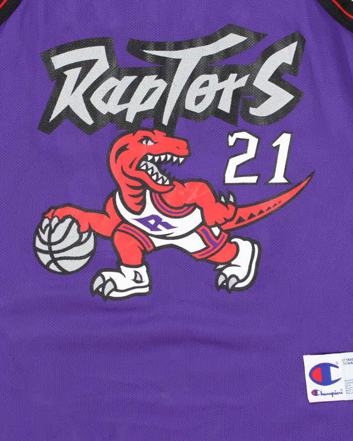 Vintage 2000's Champion Toronto Raptors NBA Jersey - M