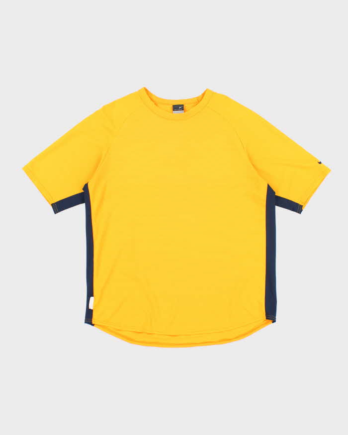 Vintage Y2K Nike Waffle Textured Lightweight Sports Shirt - L