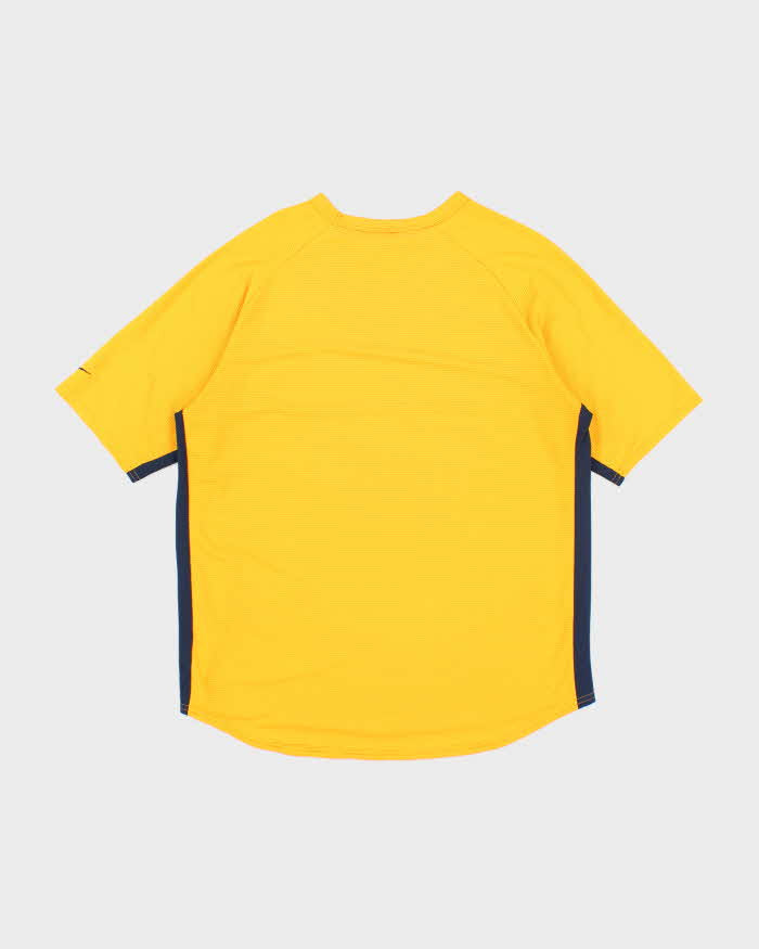 Vintage Y2K Nike Waffle Textured Lightweight Sports Shirt - L