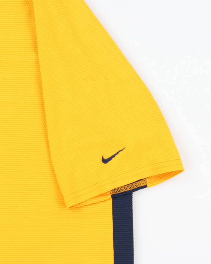 Vintage Y2K Nike Waffle Textured Lightweight Sports Shirt - L