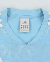 Vintage 2000's Adidas Lightweight Striped Training Shirt - M