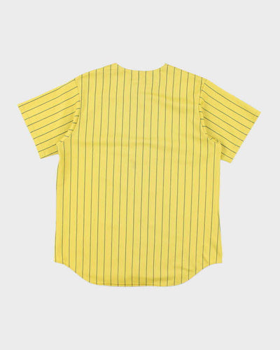 Vintage Y2K Yankee Striped MLB Baseball Jersey - M