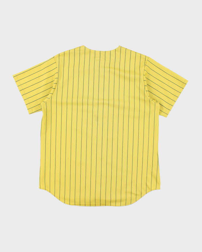 Vintage Y2K Yankee Striped MLB Baseball Jersey - M