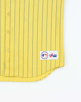 Vintage Y2K Yankee Striped MLB Baseball Jersey - M