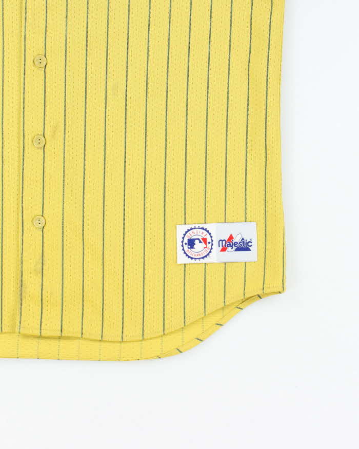 Vintage Y2K Yankee Striped MLB Baseball Jersey - M