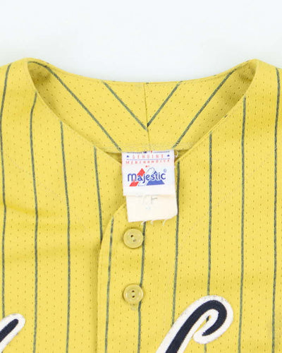 Vintage Y2K Yankee Striped MLB Baseball Jersey - M