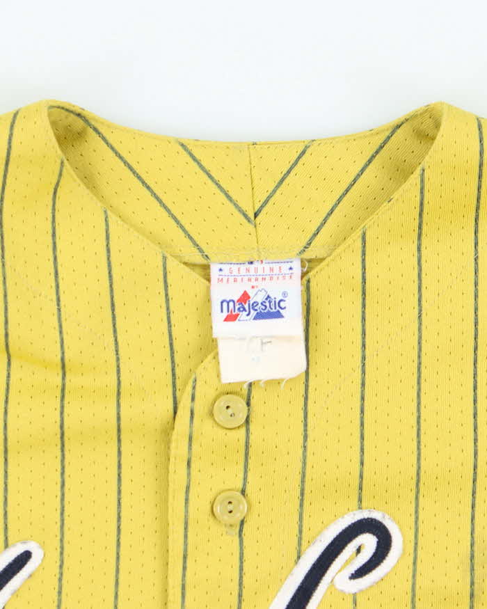 Vintage Y2K Yankee Striped MLB Baseball Jersey - M