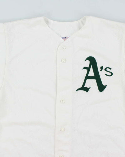 Vintage 90's Oakland Athletics MLB Baseball Jersey - M