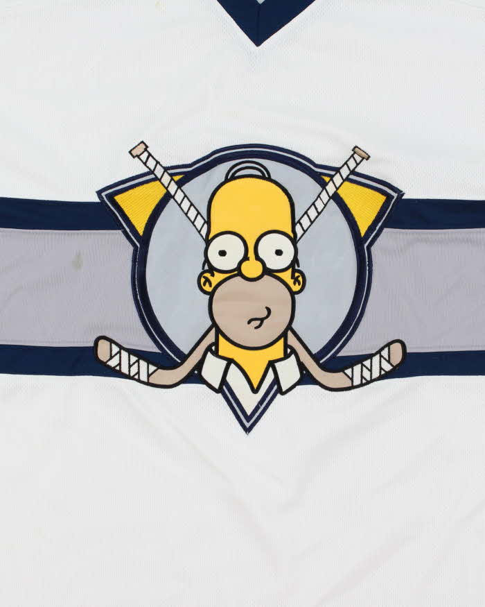 Vintage 2000's The Simpsons Homer Hockey Jersey - XL