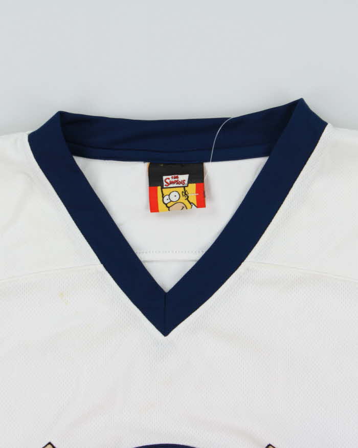 Vintage 2000's The Simpsons Homer Hockey Jersey - XL
