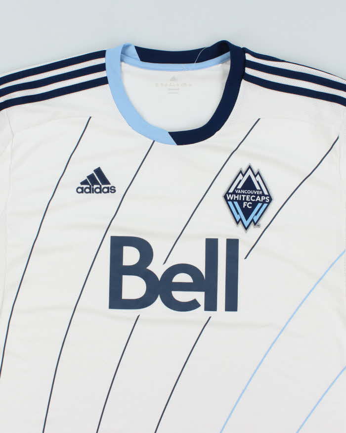 Vintage 2000's Adidas Vancouver White Caps Football Jersey - XXL