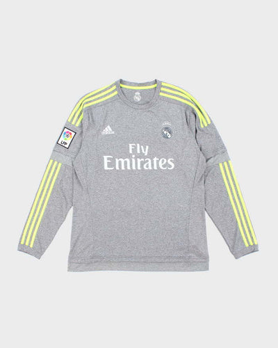 Vintage Adidas Real Madrid Goalkeeper Long Sleeve Jersey - L