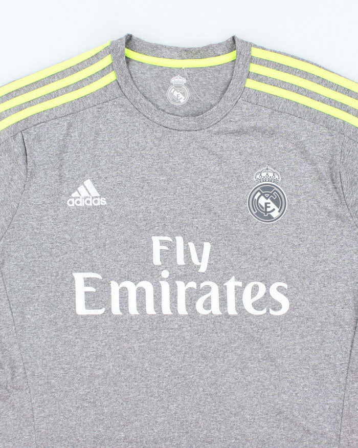 Vintage Adidas Real Madrid Goalkeeper Long Sleeve Jersey - L
