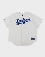 Vintage 2000's Majestic Oversized LA Dodgers MLB Baseball Jersey - XXL