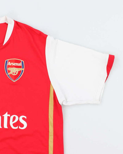 Vintage Nike Arsenal FC 2006/07 Home Football Shirt - L