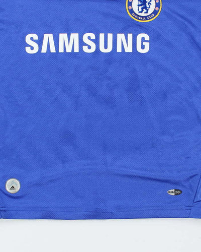 Vintage Adidas Chelsea FC 2008/09 Home Football Long Sleeve Shirt - XS