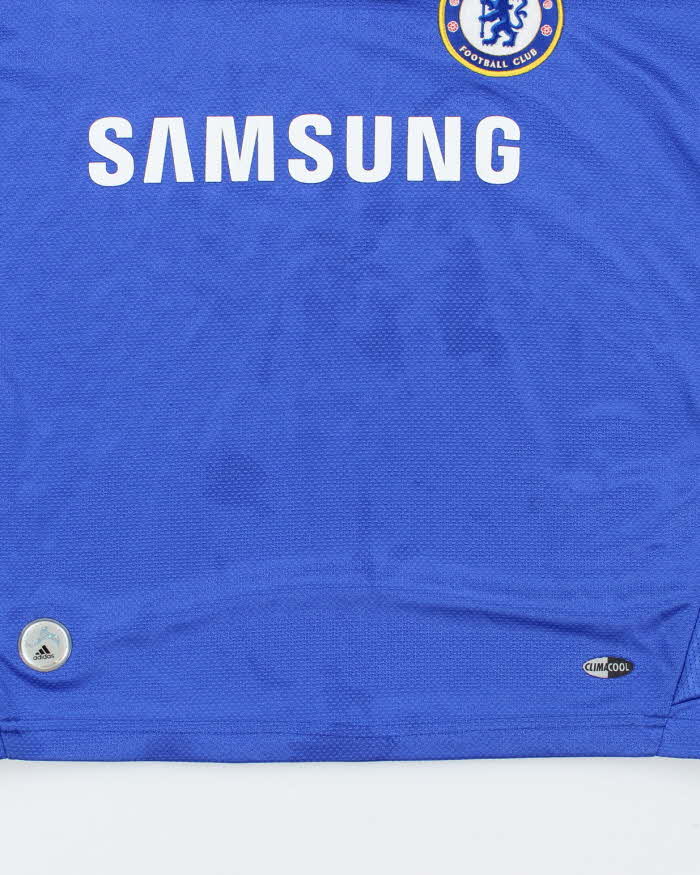 Vintage Adidas Chelsea FC 2008/09 Home Football Long Sleeve Shirt - XS