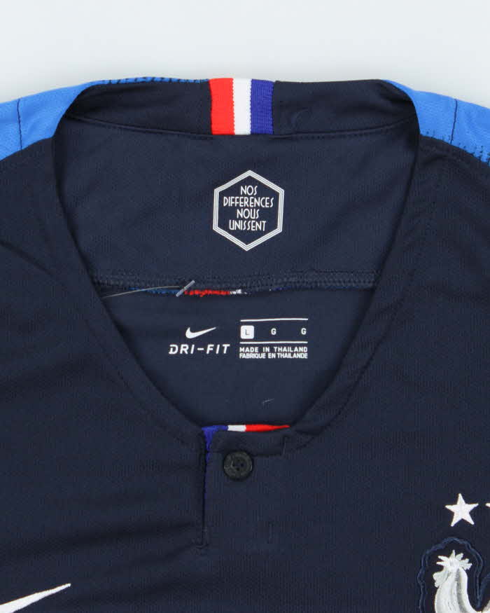 Nike France International 2018 World Cup Football Jersey - L
