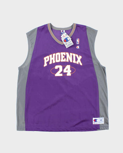 Vintage DSWT Champion Signed Phoenix Suns No.24 NBA Basketball Jersey - XL