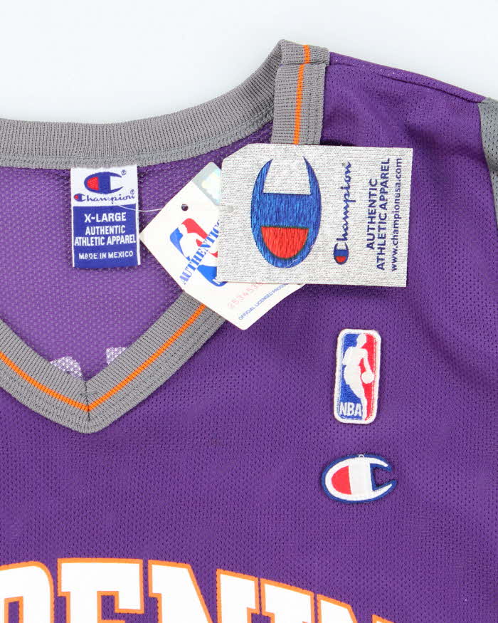 Vintage DSWT Champion Signed Phoenix Suns No.24 NBA Basketball Jersey - XL