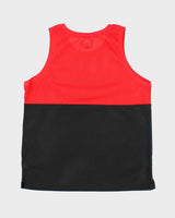 Vintage 2000's Stussy Two Tone Spell Out Graphic Basketball Jersey - M