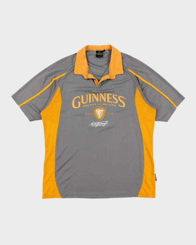 Vintage 2000's Guiness Embroidered Logo Oversized Rugby Jersey - XXL