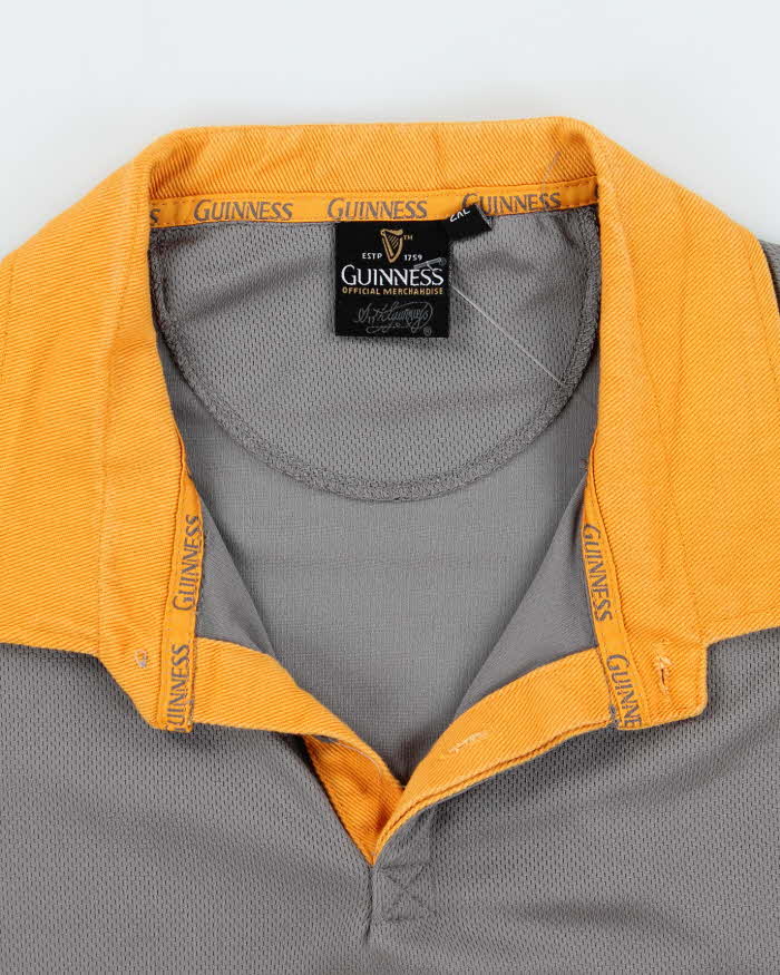 Vintage 2000's Guiness Embroidered Logo Oversized Rugby Jersey - XXL