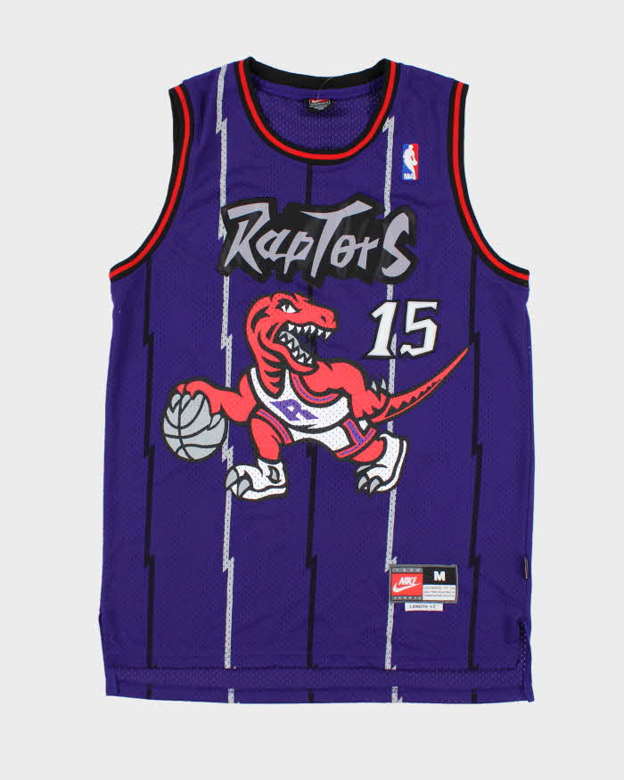 2000 Raptors Kit Side Vintage 2000's Toronto Raptors NBA Basketball Jersey - L – Rokit