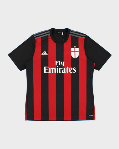 Adidas AC Milan 2015/16 Home Football Shirt - L