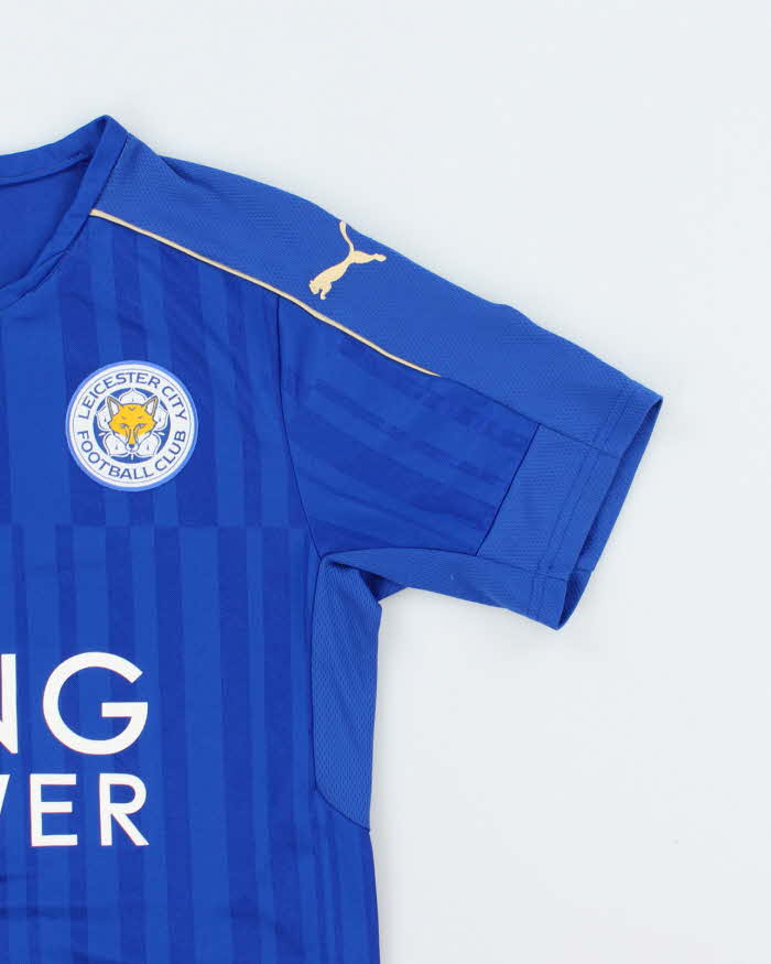 Puma Leicester City 2015/16 Home Football Shirt - S