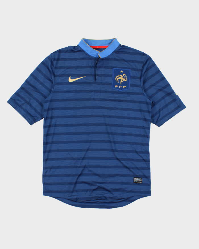 Nike France FFF 2012/13 Home International Football Shirt - S