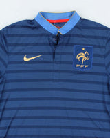 Nike France FFF 2012/13 Home International Football Shirt - S