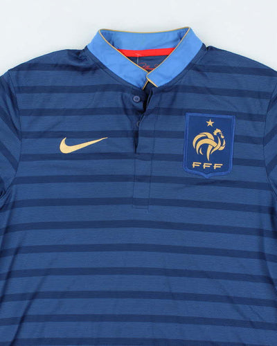 Nike France FFF 2012/13 Home International Football Shirt - S