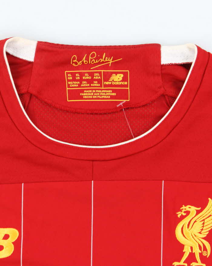 New Balance Liverpool FC 2019/20 Home Football Shirt - XL