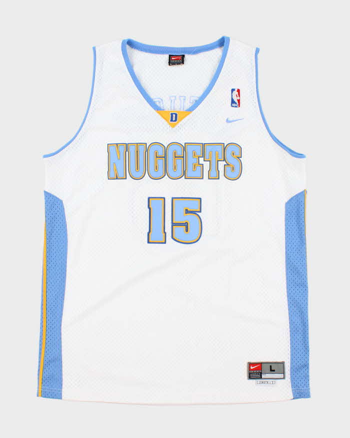 Vintage Y2K Denver Nuggets Oversized NBA Basketball Jersey - L