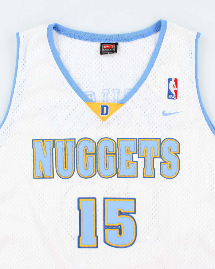 Vintage Y2K Denver Nuggets Oversized NBA Basketball Jersey - L