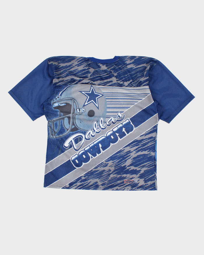 Vintage 90's CCM Dallas Cowboys NFL All Over Print Sports Jersey - XL