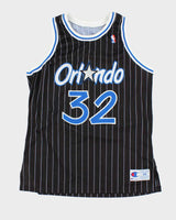 Vintage Champion Orlando Magic Striped NBA Sports Jersey - L