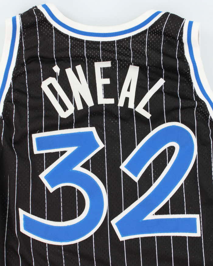 Vintage Champion Orlando Magic Striped NBA Sports Jersey - L