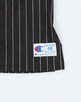 Vintage Champion Orlando Magic Striped NBA Sports Jersey - L