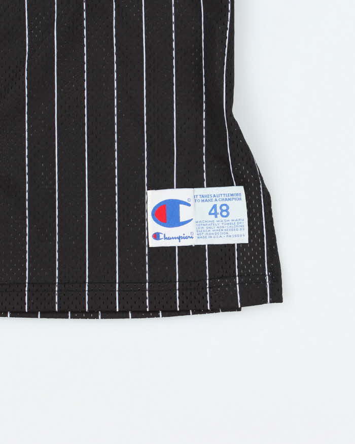 Vintage Champion Orlando Magic Striped NBA Sports Jersey - L