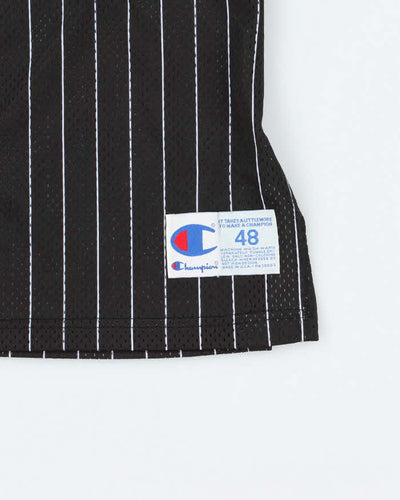 Vintage Champion Orlando Magic Striped NBA Sports Jersey - L