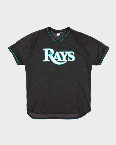 Vintage 90's Saxon Tampa Bay Rays Baseball Jersey - XL