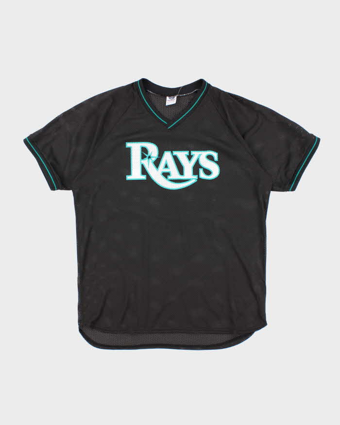 Vintage 90's Saxon Tampa Bay Rays Baseball Jersey - XL